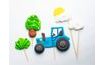 Tractor – Set of Sugar Toppers