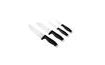 Stainless Steel Knife Set 4 pcs Matte Black Collection