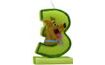 Scooby Doo birthday cake candle - number 3