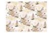 Wrapping paper LUX - Christmas lamp with decorations - sheet 100x70 cm