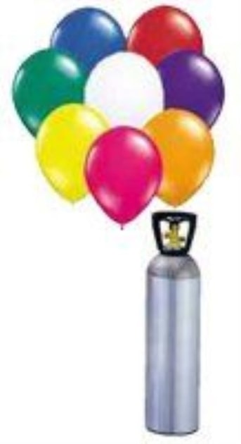 Helium - Láhev helia na 300 balónků - - Hélium na balónky - Oslavy a party  - Svět cukrářů