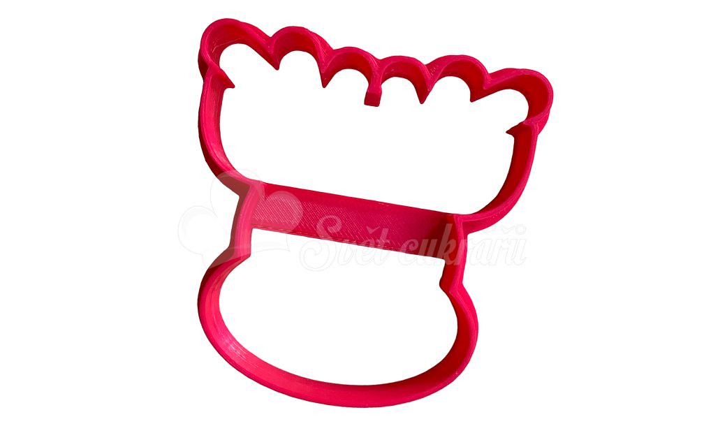 Reindeer Head Cookie Cutter – 3D Cookie Cutter Shop