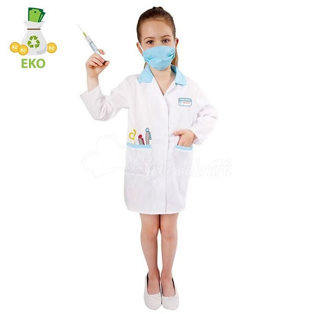Dětský kostým doktorka (S) EKO - RAPPA - Zábavné hračky, doplňky - Oslavy a  party - Svět cukrářů