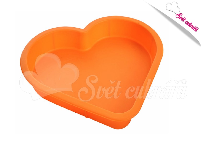 World of Confectioners - Pie tin Heart - silicone mould - ORION - Silicone  molds for baking - For baking