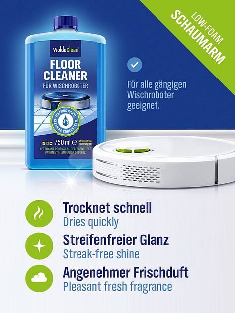 World of Confectioners - Floor cleaner for robotic vacuum cleaners