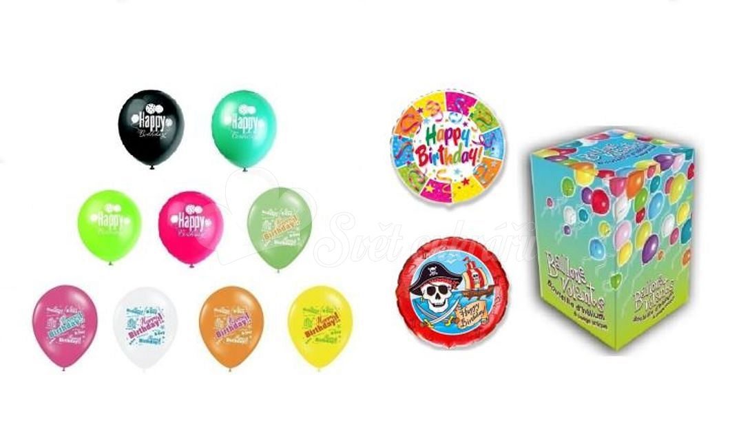 Helium na plnění balonků + narozeninové balónky - 420 l - BALLONPUB -  Hélium na balónky - Oslavy a party dekorace - Svět cukrářů