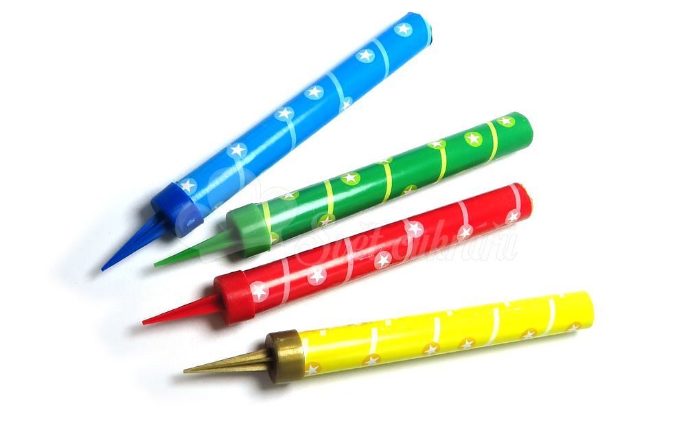 Svet cukrárov Párty fontána 120 mm mix farieb 4 ks Fontány na