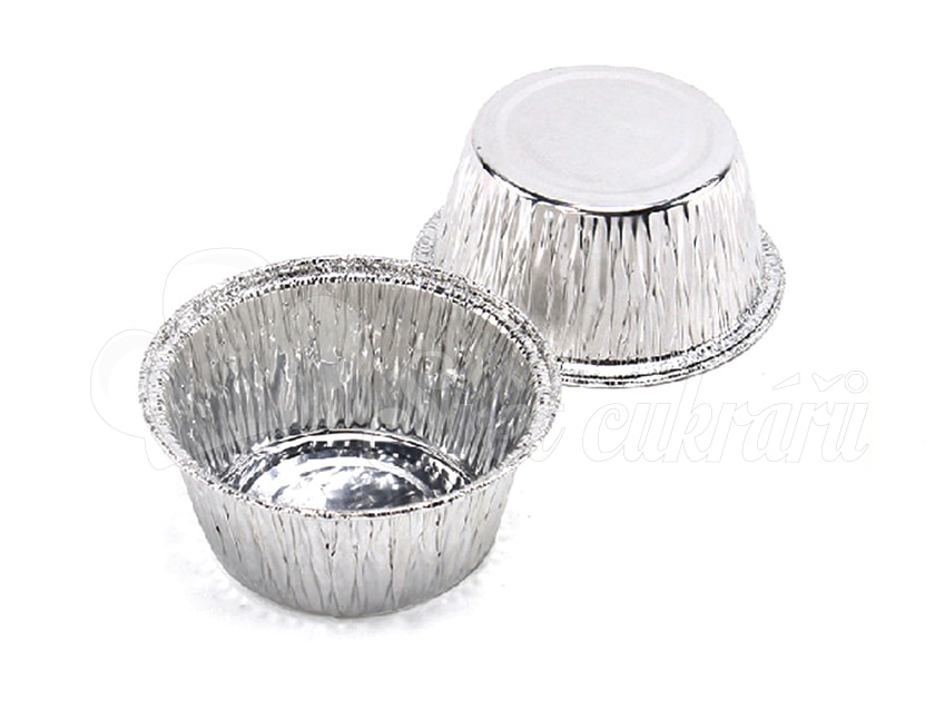 World of Confectioners - Muffin case aluminium bigger - 50 pc. - Wimex -  Baking cupcakes - For muffins and cupcakes, For baking