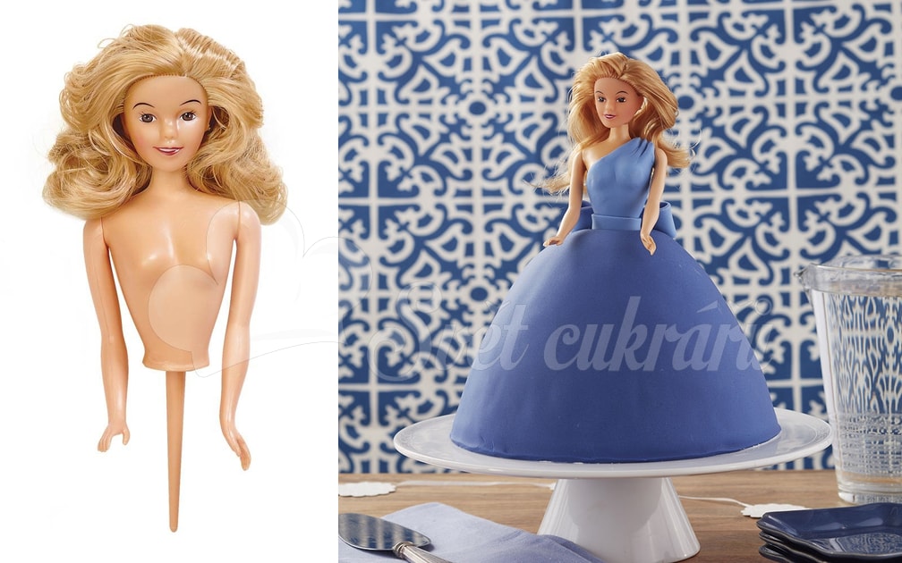 Zapichovací panenka Barbie - Blondýna - Wilton - Lidské tělo - Modelovací  pomůcky, Cukrářské potřeby - Svět cukrářů