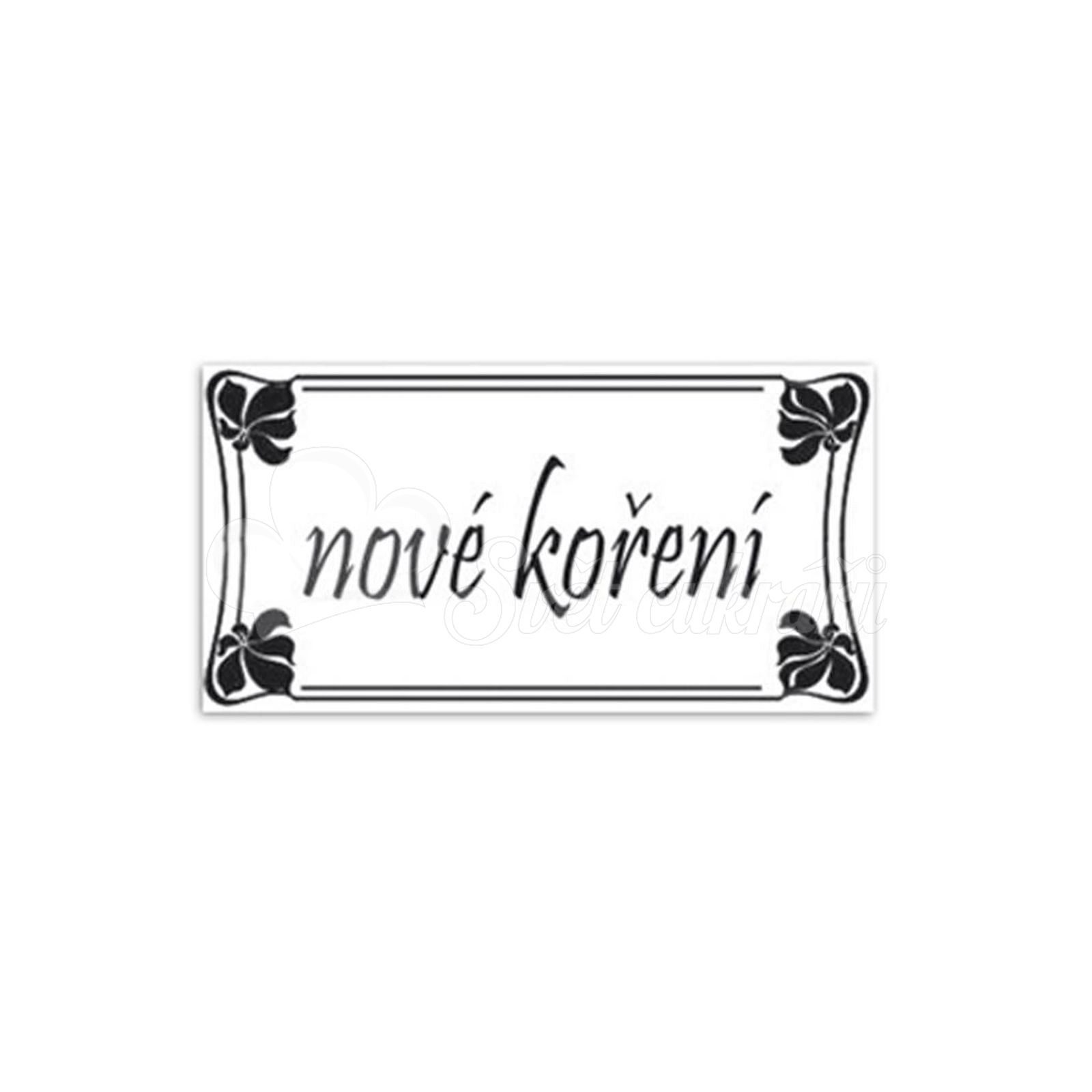 Fűszer matricák, téglalap alakú - ORION - Konyhai eszközök - - Cukrász ...