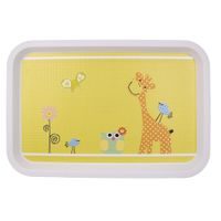 ZSIRÁF MINTÁS MŰANYAG TÁLCA 30,5X21 CM TOYA