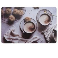 PLASTIC PLACEMAT COFFEE 43,5X28,5CM