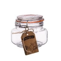 BELA 0,5 L ALACSONY ÜVEG TÁROLÓEDÉNY