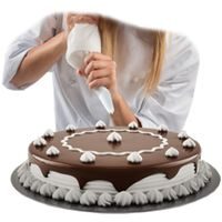 ZDOBIACA SÚPRAVA PLASTOVÉ VRECKO + ŠPIČKY 12 KS