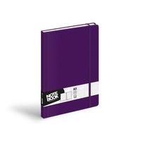 A5 NOTEBOOK WITH ELASTIC BAND, LINED, 100 SHEETS, ASSORTED COLORS 7500715