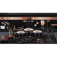 ROASTING PAN WITH LID AND MARBLE SURFACE 28 CM - BLACK ROSE COLLECTION