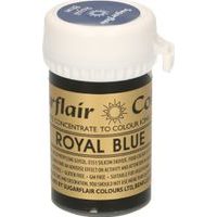 KRÁĽOVSKÁ MODRÁ KONCENTROVANÁ GÉLOVÁ FARBA ROYAL BLUE - 25 G