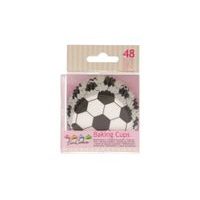 CUKRÁRENSKÉ KOŠÍČKY NA PEČENIE MUFFINOV FUTBAL - 48 KS
