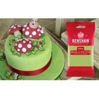 RENSHAW ROLLED FONDANT EXTRA 250G - PASTEL GREEN