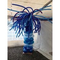 LIGHT PINK BALLOON WITH WHITE POLKA DOTS - LARGE 60 CM