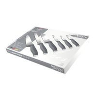 ASPEN COLLECTION 6-PIECE STAINLESS STEEL KNIFE SET