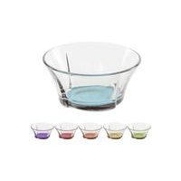 GLASS BOWL TRUVA - COLOURED - DIAMETER 12 CM