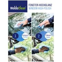 BLUE MICROFIBER CLOTHS - SET OF 3