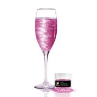 EDIBLE BEVERAGE GLITTER - PINK - PINK BREW GLITTER® - 4 G
