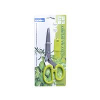 HERB SCISSORS WITH 5 BLADES + CLEANING TOOL