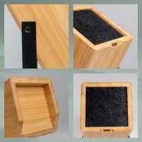 KELA KNIFE BLOCK KIRIL BLACK 24.0X11.0X21.0CM KL-11284