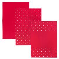 ORION KITCHEN TOWELS DOT 3 PCS