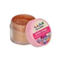 PRACHOVÁ POTRAVINÁŘSKÁ BARVA S TŘPYTEM ZLATÁ - GOLDEN GINGER