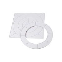 OTOČNÁ ZDOBICÍ DESKA ČTVERCOVÁ WILTON