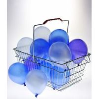 LIGHT PINK BALLOON WITH WHITE POLKA DOTS - LARGE 60 CM