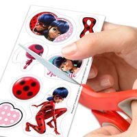 FONDANT SHEET - MIRACULUS EDIBLE PAPER - LADYBUG AND BLACK CAT FOR CUTTING