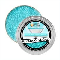 MODRÝ CUKOR NA OKRAJE KOKTAILOV - OCEAN BLUE COCKTAIL RIMMING SUGAR - 113 G