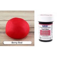 ČERVENÁ GÉLOVÁ FARBA BERRY RED
