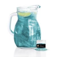 EDIBLE DRINK GLITTER - TURQUOISE - TEAL BREW GLITTER® - 4 G