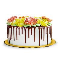 CAKE MAT DOUBLE-SIDED 26 CM DIAMETER 1 PIECE