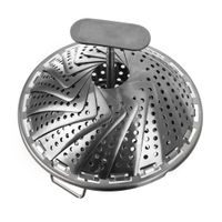 FOLDABLE STAINLESS STEEL STEAMER