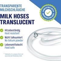 MILK HOSES 5 PCS WITH END CAP - COMPATIBLE WITH JURA IMPRESSA, ENA, GIGA