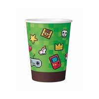 PAPER CUPS MINECRAFT PARTY 6 PCS