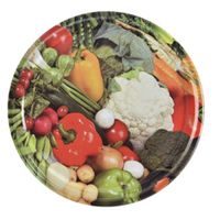 METAL LID BIO 82 FRUIT 10 PCS