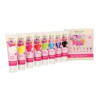 SADA ÔSMICH GÉLOVÝCH KONCENTROVANÝCH JEDLÝCH FARIEB NA HMOTY I ČOKOLÁDY