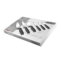 STAINLESS STEEL KNIFE SET 6 PCS ANTRACIT COLLECTION