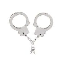 METAL HANDCUFFS - PROPS NOT ONLY FOR THE PARTY