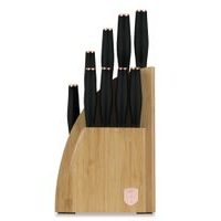 BERLINGERHAUS SADA NOŽOV SO STOJANOM BAMBOO 10 KS BLACK ROSE COLLECTION BH-2760