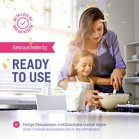 FEKETE FONDANT - 200 G