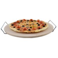 PIZZA SET - STONEWARE TRAY + SLICER