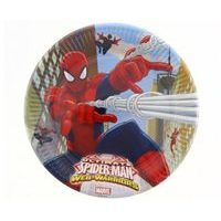 "ULTIMATE SPIDERMAN" TÁNYÉR 23 CM, 8 DB